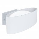 Wall Light Aluminium, Steel White / Plastic Transparent - CHINOA