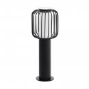 Pedestal Light Zinc-plated Steel Black / Plastic White - RAVELLO