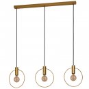 Pendant Light Steel Brushed Brass - MANIZALES