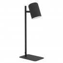 Table Light Steel Black, White - CEPPINO