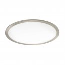 Recessed Light Aluminium Satin Nickel / Plastic White - FUEVA FLEX