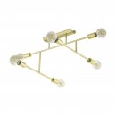 Ceiling Light Steel Brushed Brass - BELSIANA 1