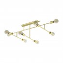 Ceiling Light Steel Brushed Brass - BELSIANA 1