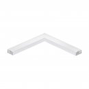 Accessory Aluminium White - SURFACE PROFILE 1