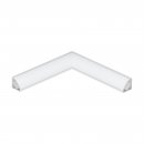 Accessory Aluminium White - CORNER PROFILE 1