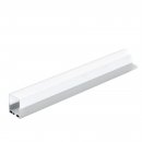 Accessory Aluminium Aluminium / Plastic White - SURFACE PROFILE 6