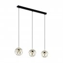 Pendant Light Steel Black / Steel Champagne - MIRTAZZA