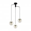 Pendant Light Steel Black / Steel Champagne - MIRTAZZA