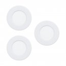 Recessed Light Steel White / Plastic White - FUEVA 5