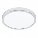 Surface-mounted Light Steel Chrome / Plastic White - FUEVA 5