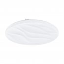 Wall / Ceiling Light Steel White / Plastic White - BENARIBA