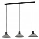 Pendant Light Steel Black, Grey - ABREOSA