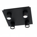 Ceiling Light Steel Black - VALCASOTTO