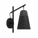 Wall Light Steel Black / Terrazzo Grey, White - CANTERRAS