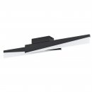 Ceiling Light Aluminium, Steel Black / Plastic Satined - ISIDRO