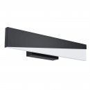 Wall Light Aluminium, Steel Black / Plastic Satined - ISIDRO