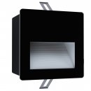 Recessed Light Aluminium, Plastic White, Black / Glass Black - ARACENA