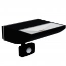 Wall Light Aluminium, Plastic Black / Plastic Transparent - SORRONARO