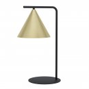 Table Light Steel Black / Steel Brushed Brass, Gold - NARICES