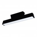 Ceiling Light Aluminium, Steel Black / Plastic White - SIMOLARIS-Z