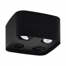 Ceiling Light Steel Black - CAMINALES-Z