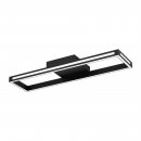 Ceiling Light Aluminium, Steel Black / Plastic White - SALVILANAS-Z