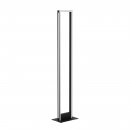 Floor Light Aluminium, Steel Black / Plastic White - SALVILANAS-Z