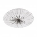 Wall / Ceiling Light Steel White / Plastic White, Silver - NIEVES