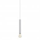 Pendant Light Plastic White / Steel White - TB CORTENOVA