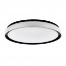 Ceiling Light Steel Black / Plastic White, Clear - SELUCI