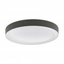 Ceiling Light Steel White / Plastic Grey, White - LAURITO