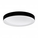 Ceiling Light Steel White / Plastic Black, White - LAURITO