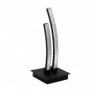 Table Light Steel Black / Plastic Transparent - LEJIAS