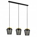 Pendant Light Steel Black, Brass / Steel Black, Gold - ESCANDIDOS