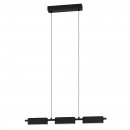 Pendant Light Aluminium, Steel Black / Plastic White - ROVIRA