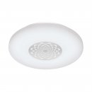 Wall / Ceiling Light Steel White / Plastic White, Chrome - CAPASSO-Z