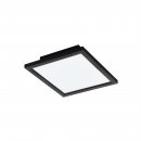 Ceiling Light Aluminium Black / Plastic White - SALOBRENA-Z