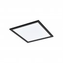 Ceiling Light Aluminium Black / Plastic White - SALOBRENA-Z