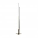 Floor Light Aluminium Satin Nickel / Plastic White - FRAIOLI-Z