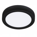 Surface-mounted Light Steel Black / Plastic White - FUEVA-Z