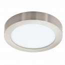 Surface-mounted Light Steel Satin Nickel / Plastic White - FUEVA-Z