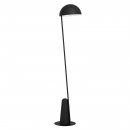 Floor Light Steel Black, White - ARANZOLA