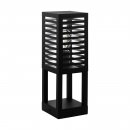 Pedestal Light Aluminium, Steel Black - ALAMONTE 3