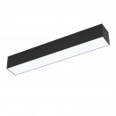 Surface-mounted Light Aluminium, Steel Black / Plastic White - SALITTA