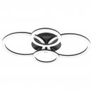 Ceiling Light Steel Black / Plastic White - PARRAPOS-Z