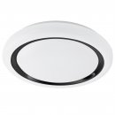 Wall / Ceiling Light Steel White / Plastic White, Black - CAPASSO