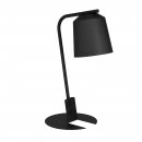 Table Light Steel Black, White - ONEDA