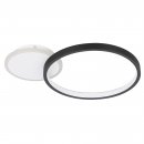 Ceiling Light Aluminium, Steel Black, White / Plastic White - GAFARES