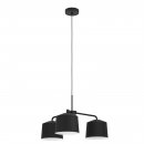 Pendant Light Steel Black, White - CAGUANES