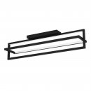 Ceiling Light Steel Black / Plastic White - SIBERIA